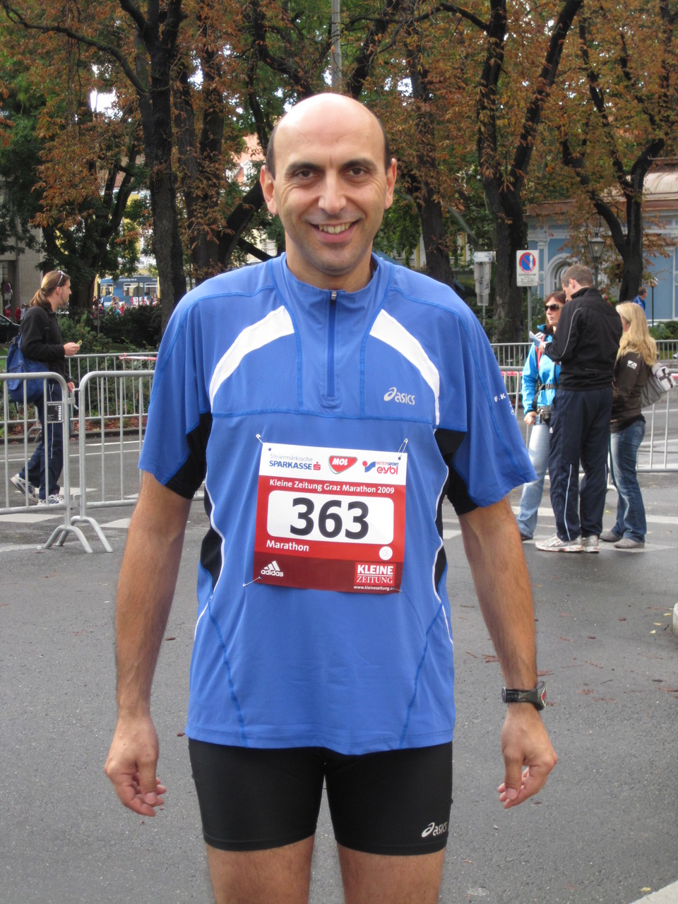 Marathon A-Graz 2009 (Aufgabe nach 25 Km)