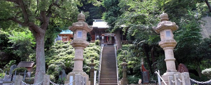水彩画「走水神社」 水彩画「走水神社」 （鎌倉・蛭子神社 : オヤジの水彩画集）