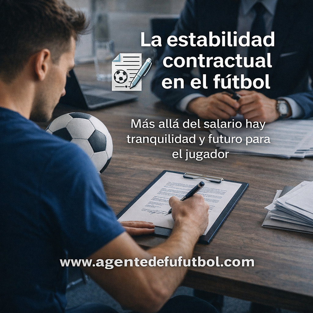 La estabilidad contractual: el pilar silencioso de una carrera futbolística sólida