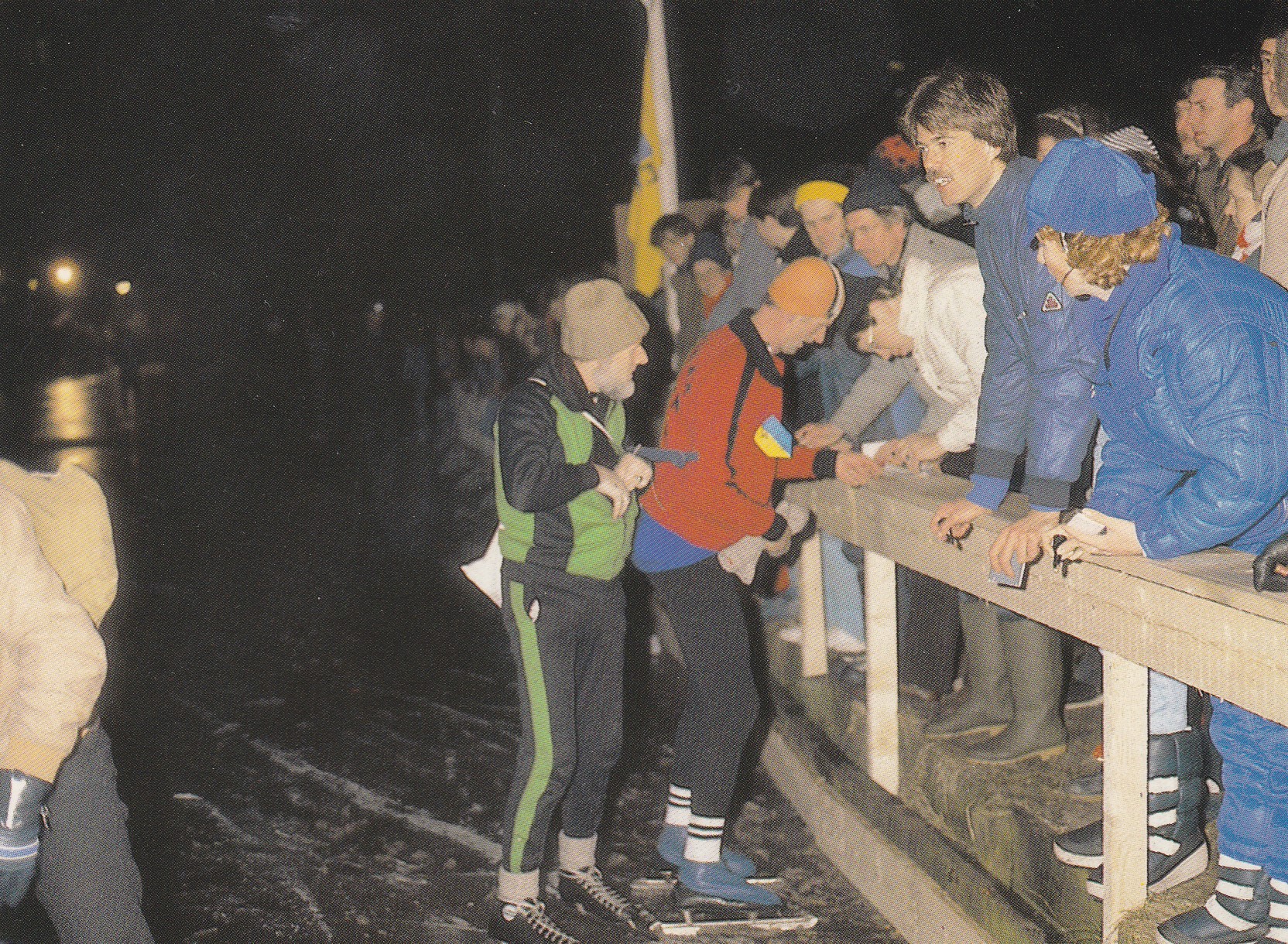 De Elfstedentocht en de Schaatsenrijders uit vroeger tijden. - Old
