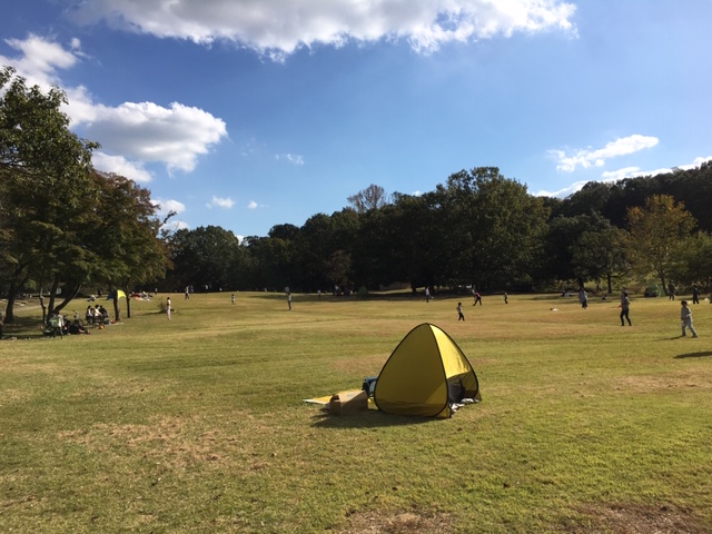 愛知県森林公園＿ピクニック・芝生広場