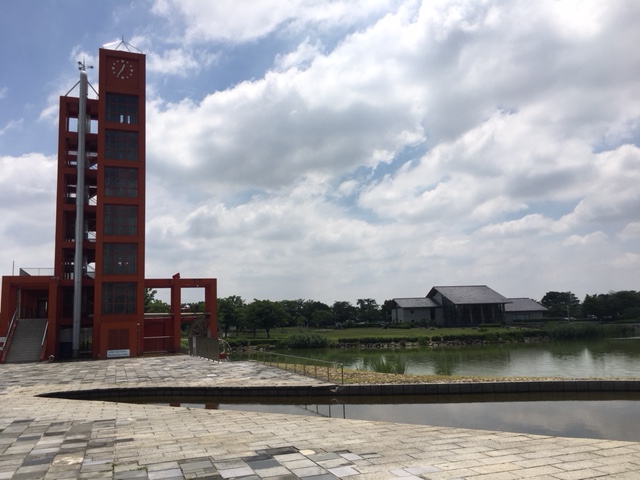 落合公園＿フォリー・水の塔、水遊び