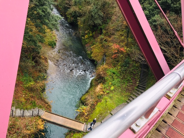 あやとりはし＿鶴仙渓遊歩道①