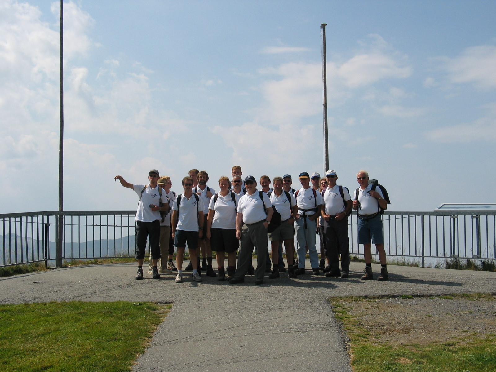 Jodlerreise 2003 nach Grindelwald: Auf dem Männlichen