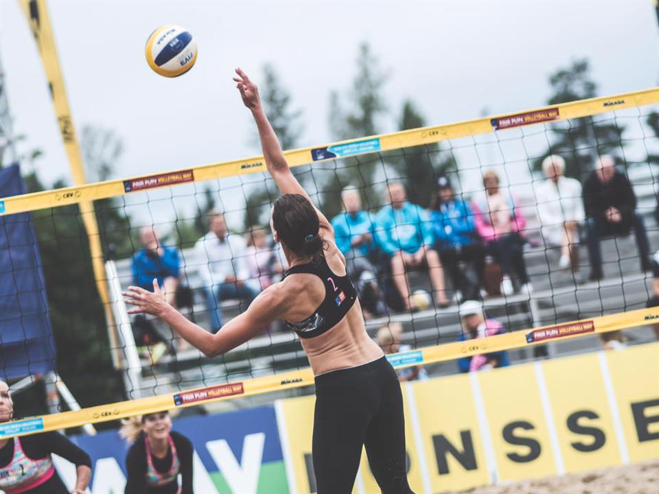 Mel Coutts & Lynne Beattie Beach Volleyball Scotland UK Commonwealth Games Gold Coast 2018