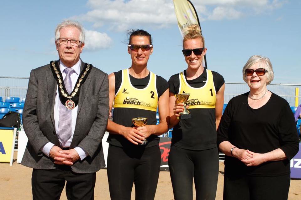 Mel Coutts & Lynne Beattie Beach Volleyball Scotland UK Commonwealth Games Gold Coast 2018