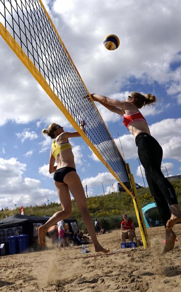 Mel Coutts & Lynne Beattie Beach Volleyball Scotland UK Commonwealth Games Gold Coast 2018