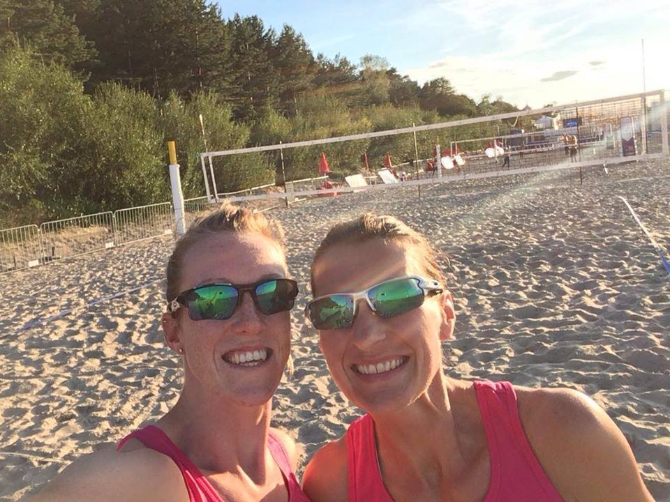 Mel Coutts & Lynne Beattie Beach Volleyball Scotland UK Commonwealth Games Gold Coast 2018