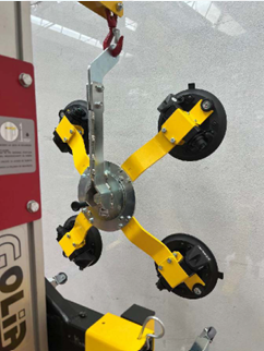 Ventosas para elevador de cristales