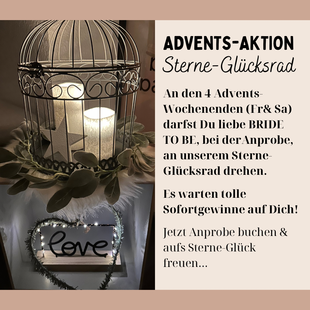 ADVENTSAKTION - Sterne-Glücksrad