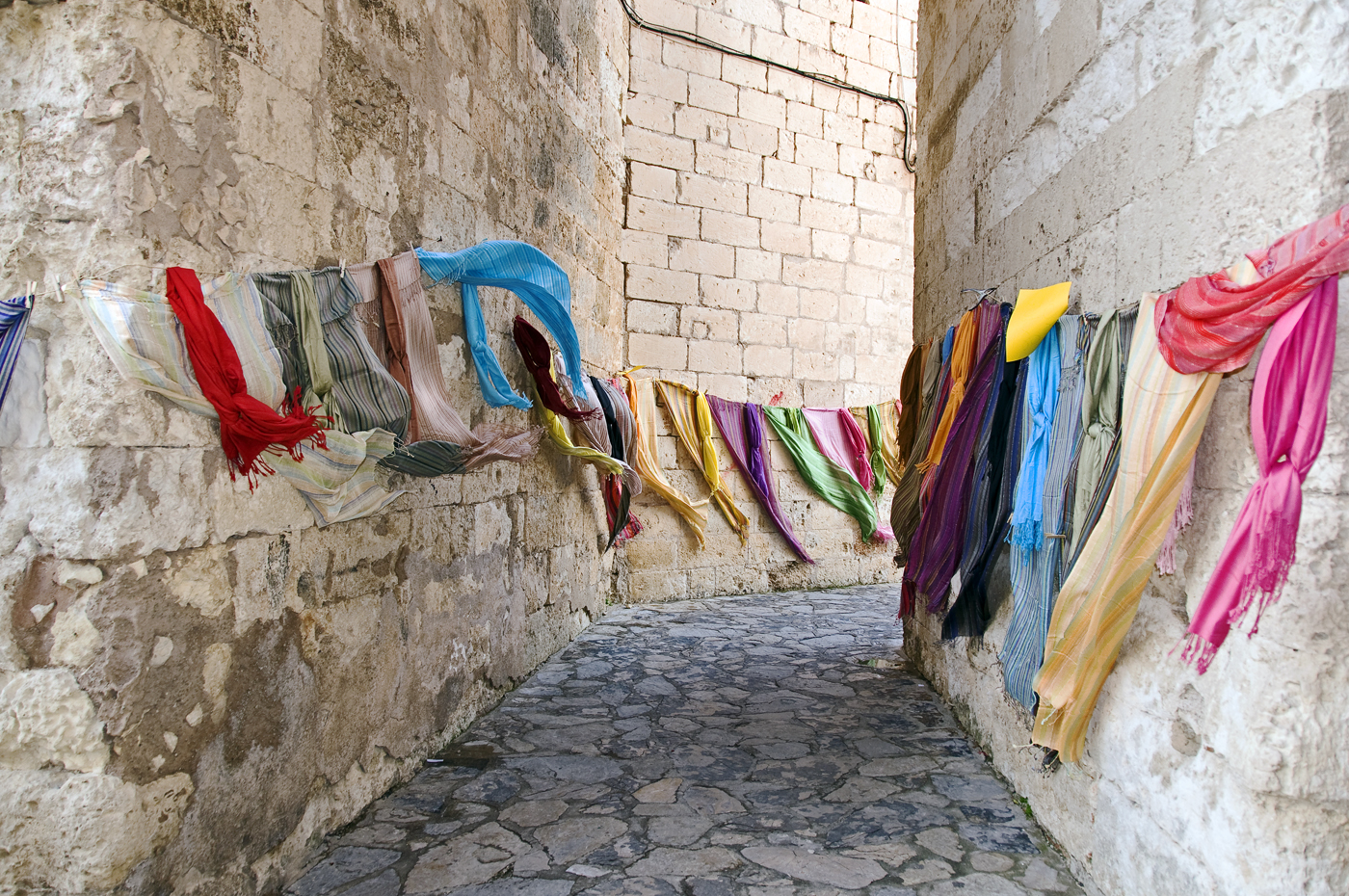Seidenschals im Wind, Mallorca
