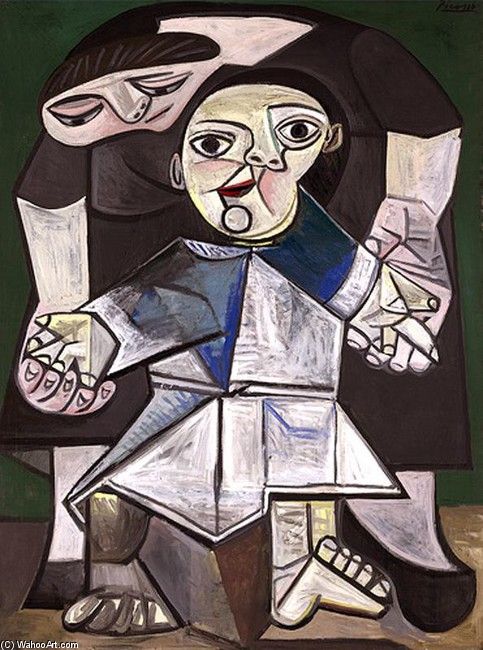 Pablo Picasso, Μητέρα με παιδί, 1943