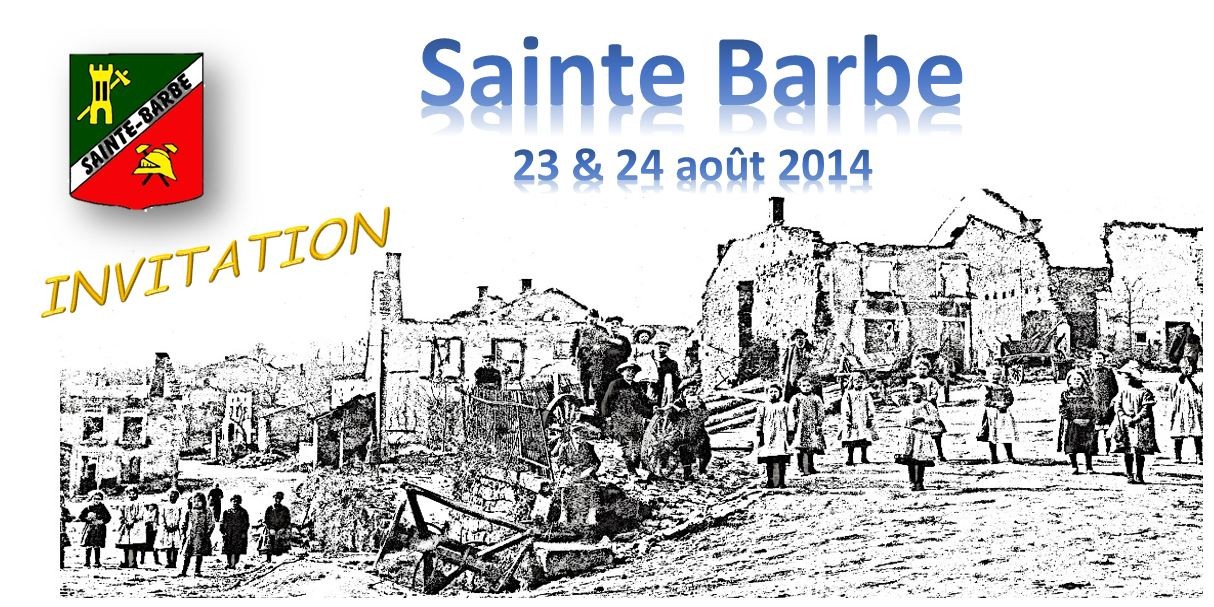 SainteBarbe été 1914 Site de la mairie SainteBarbe Vosges