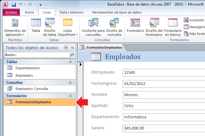 3.4.4 CREAR Y MODIFICAR FORMULARIOS - Página web de ti-h5