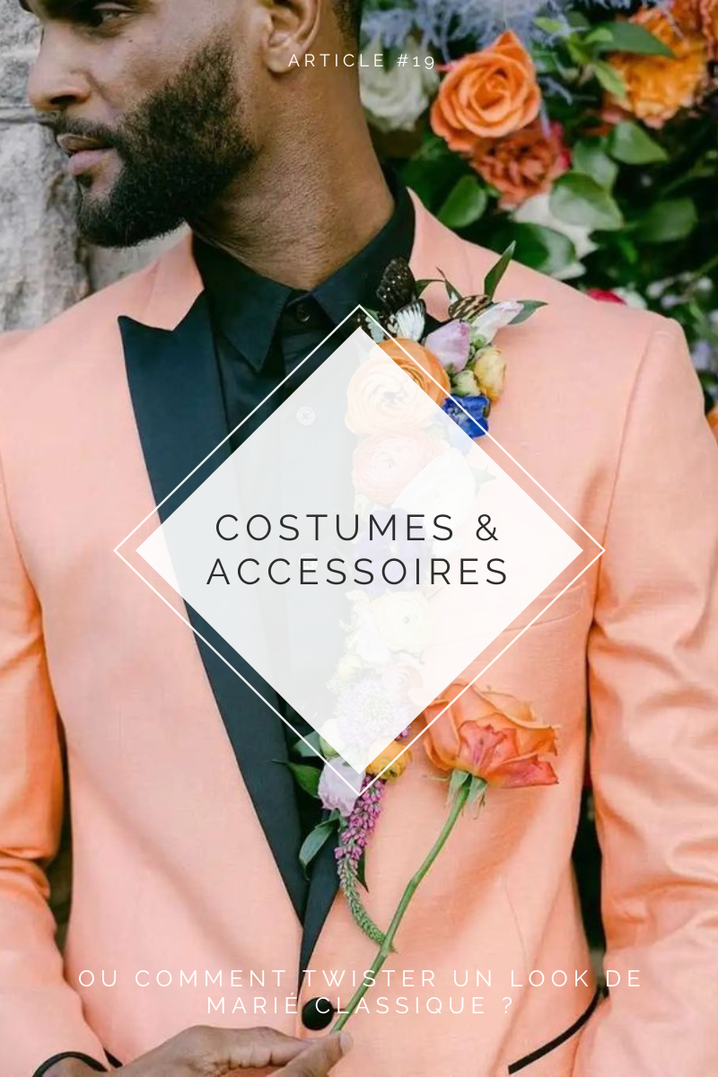 Costumes et accessoires : comment twister un look de marié classique ?