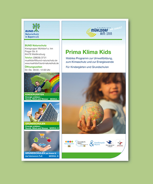 Print-Anzeige Prima-Klima Kids, Landratsamt Mühldorf am Inn