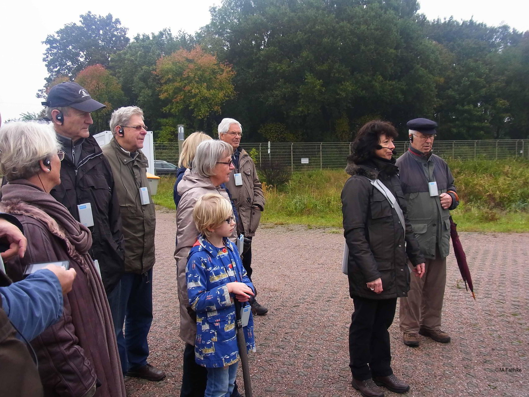 Start des geführten Rundganges