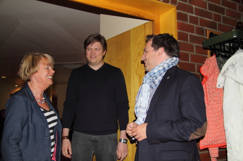 Sylvia Karasch, Hannes Wirtz und Michael Krüger