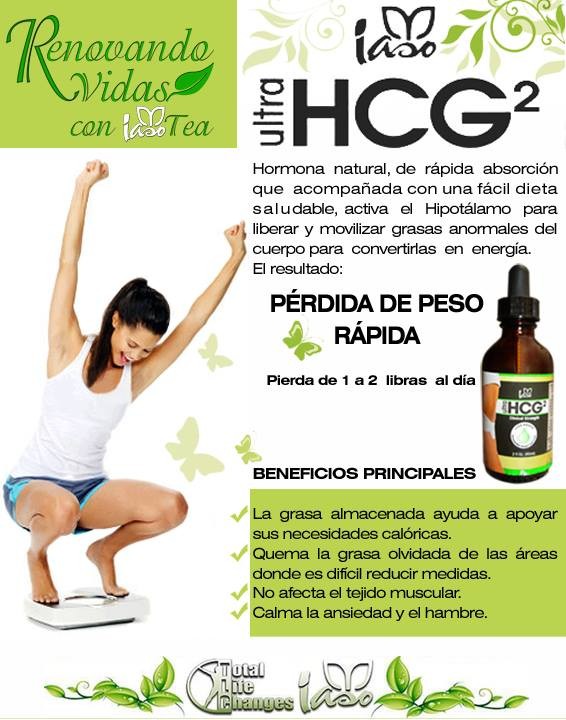 funciona hcg pregnancy descender de peso