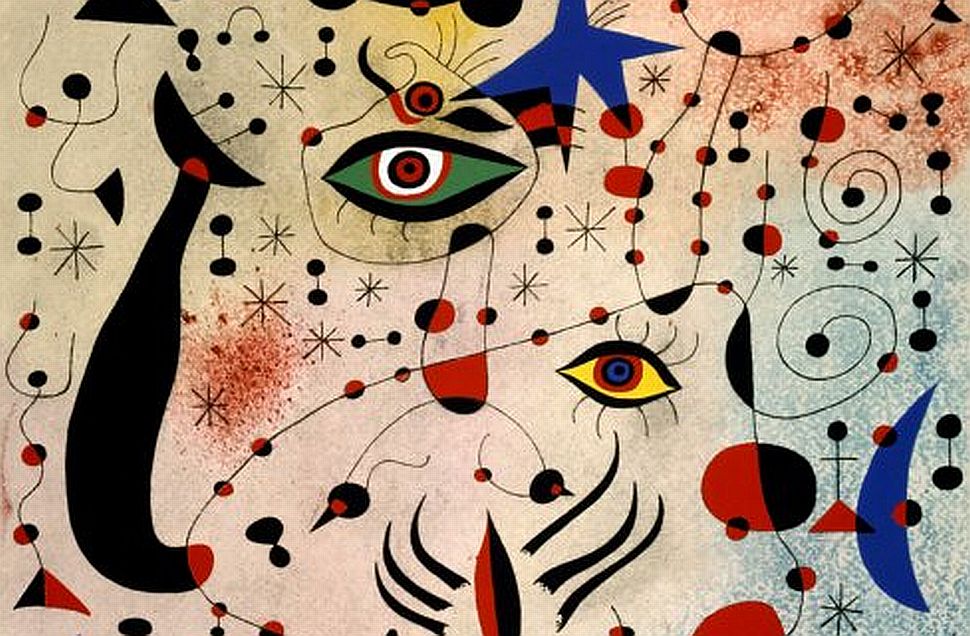 E in tempi più recenti, altri artisti come Joan Mirò con le sue costellazioni amorose (1937 c.ca).