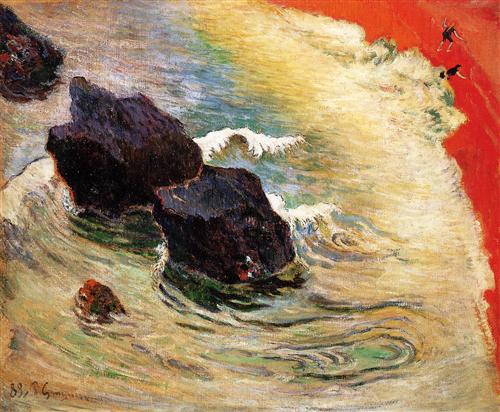 Paul Gauguin, L’onda, 1888.