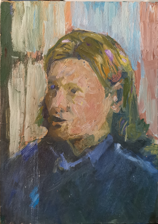 S.Dalldrop, Acryl, Öl & Eitempera auf Holz, 25x30cm, 2004