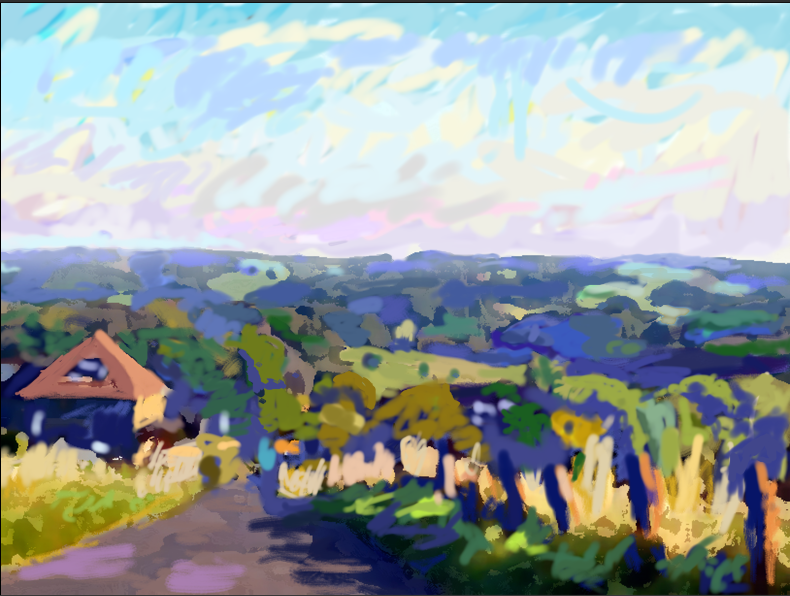Steinbach, 15 x 20 cm, Screen, 2024