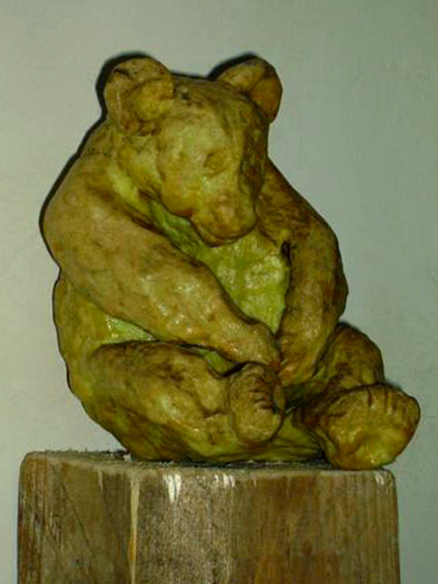 Der Bär, Seife/Schelllack, 25cm, 1887