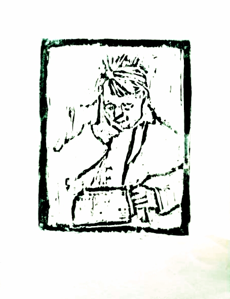 Norman Junge, Holzschnitt, 2015