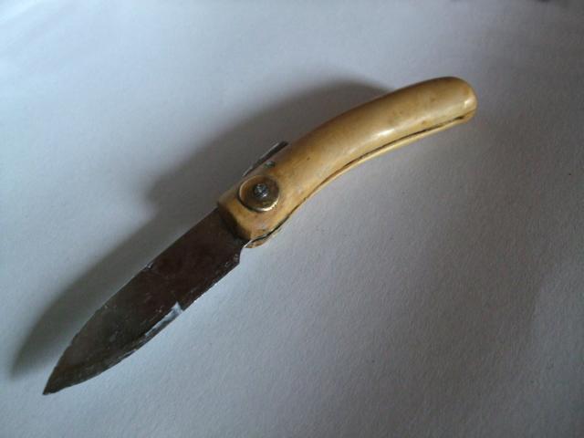 Messer, Buchsbaum, Stahl, 20 cm, 2005