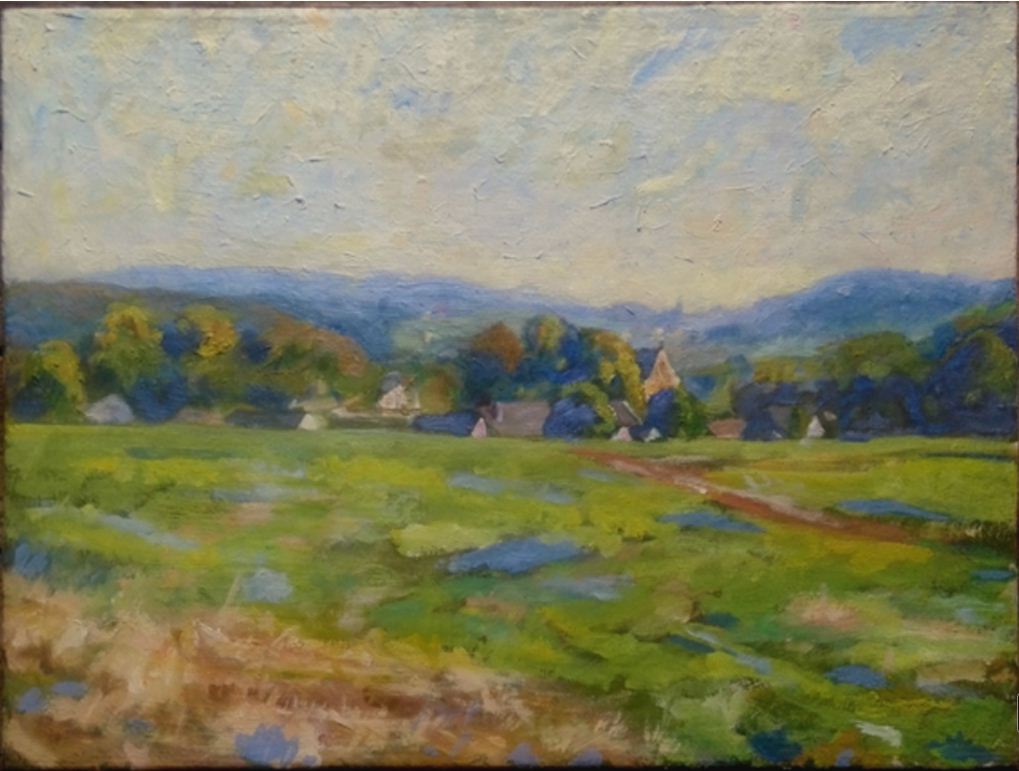 Dürscheid, 70 x 50 cm, Öl auf Leinwand, 2014