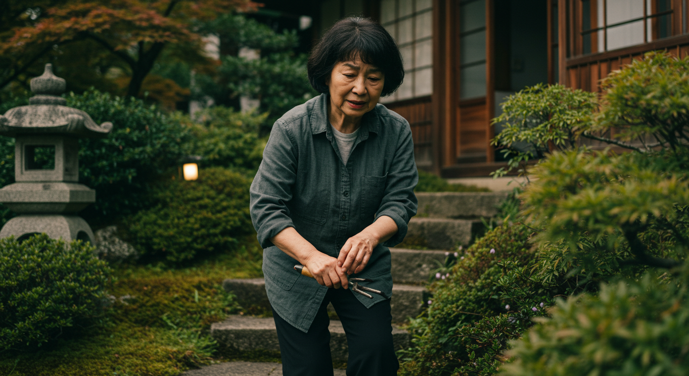 【階段がつらい…庭仕事で悪化する膝の痛みと手のしびれ】70代　主婦　Oさん