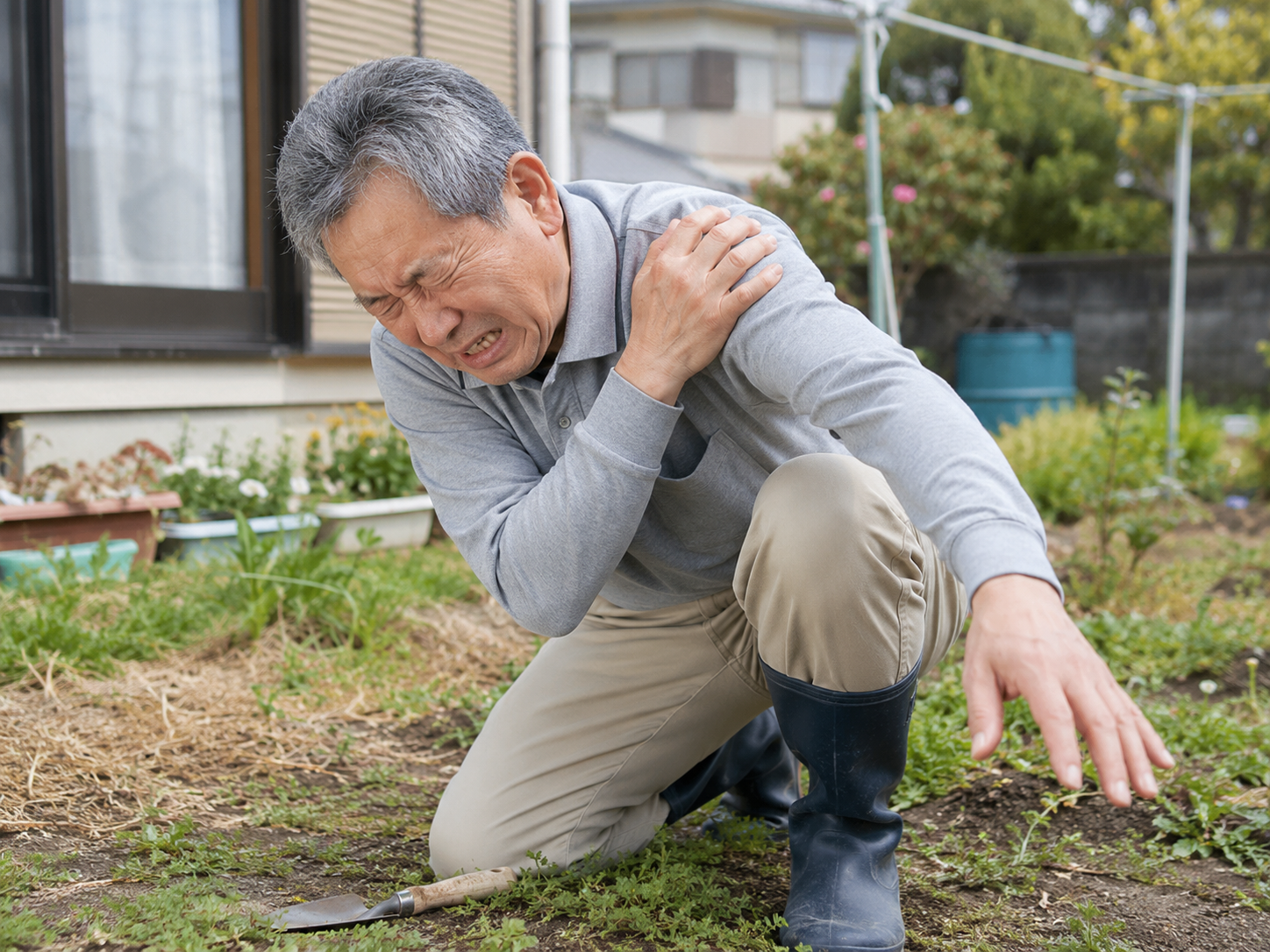 【症例報告】両肩の痛みと挙上制限の改善経過（F.M様）