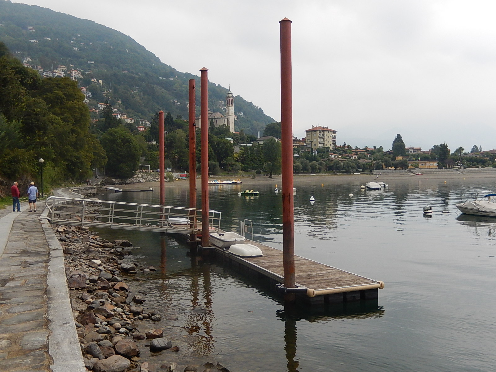 Bootssteg Cannero Riviera
