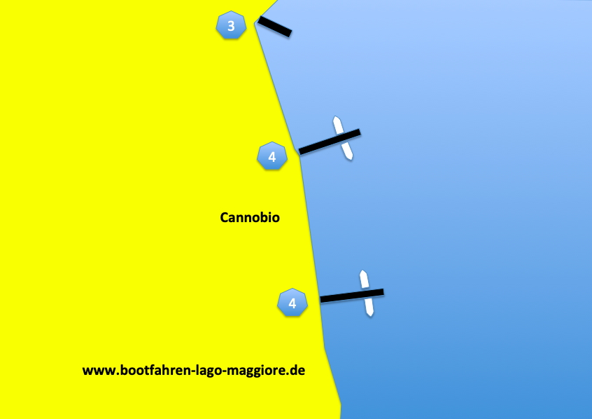 Bootssteg Cannobio