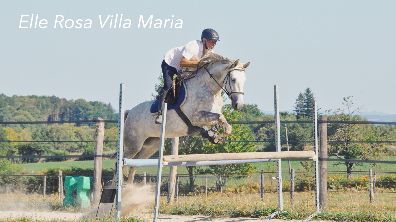 Elle Rosa à l'entraînement