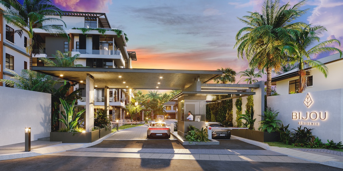 bijou résidence appartements et villas de luxe ouest Flic en Flac smart City île Maurice