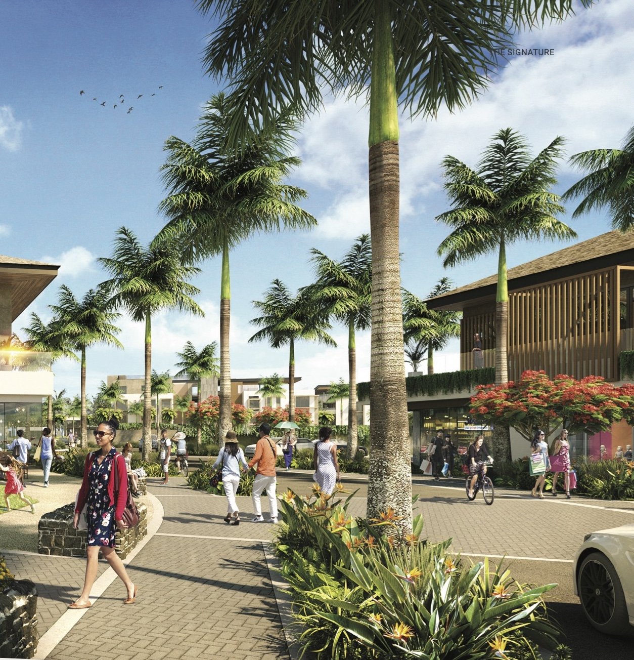 THE SIGNATURE achat Immobilier ILE MAURICE en appartements et penthouses haut de gamme investir à Mont Choisy Golf grand baie ILE MAURICE