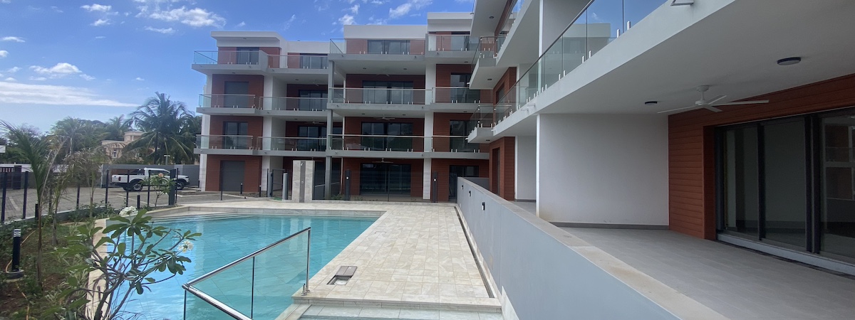 nouvelle résidence SAMUDRA appartements Ground +2 R+2 à TROU AUX BICHES plage à pied nord Île Maurice par JINVESTY