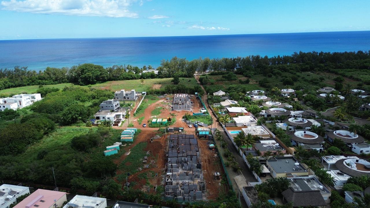 AZULINA appartements et penthouses G+2 haut de gamme vue mer à pointe aux biches nord île Maurice
