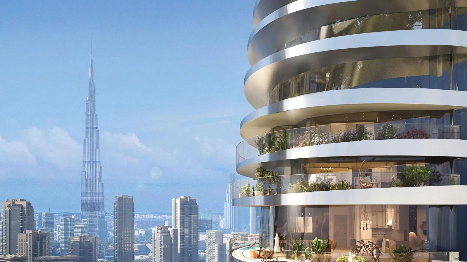 CANAL CROWN Prix Direct Promoteur pour ces appartements et penthouses de luxe à DUBAI by DAMAC associé à de GRISOGONO et JINVESTY immobilier
