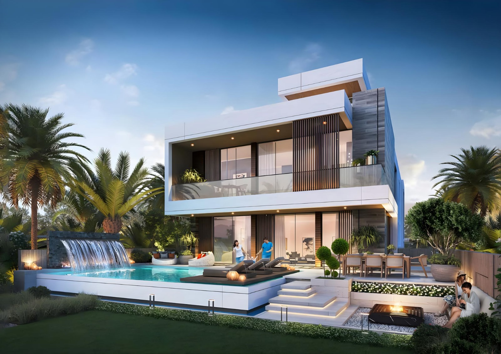 Achat et vente immobilier VILLAS DE LUXE MOROCCO by DAMAC LAGOONS à DUBAILAND DUBAI by JINVESTY agence immobilière DUBAI DIRECT PROMOTEUR Investir à DUBAI