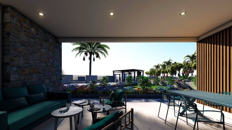  Nouveau programme d'appartements et penthouses Les Jardins d'HERMES en R+2 à grand baie pereybère by Jinvesty Ile Maurice  