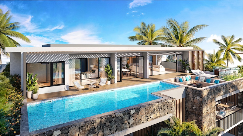 nouvelle résidence PDS appartements et penthouse vue mer a calodyne sur mer KALODYNE BAY Ile Maurice par JINVESTY 