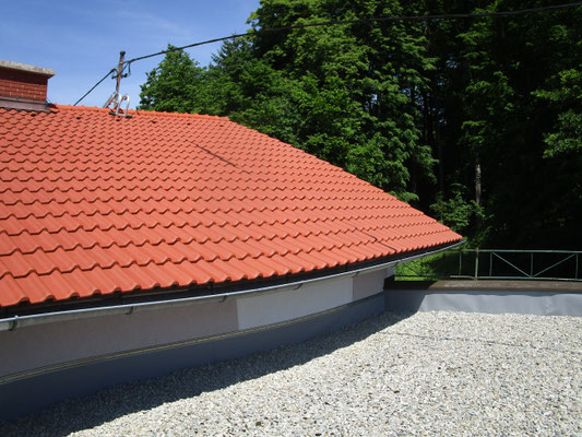 Foto eines sauberen Daches.