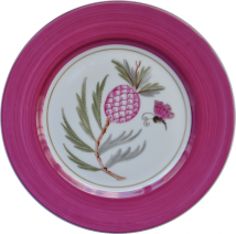 Teller Dekor "Jardins de Shalimar" von Marie Daage (handbemalt)