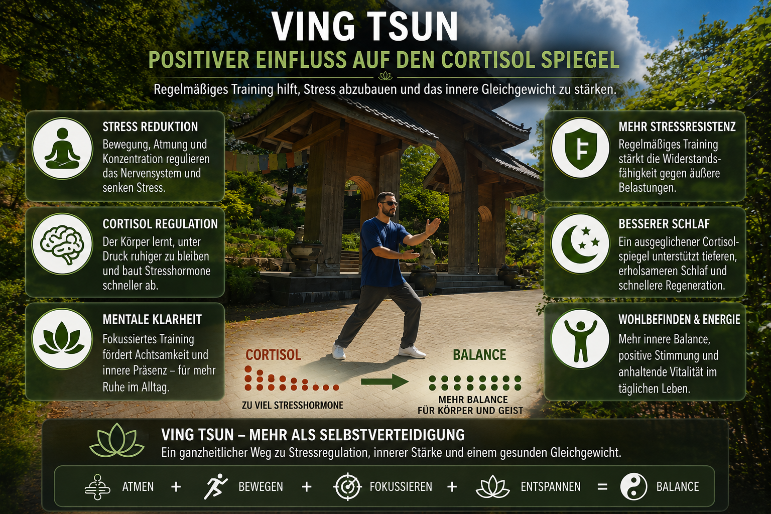 Cortisol und Kung Fu