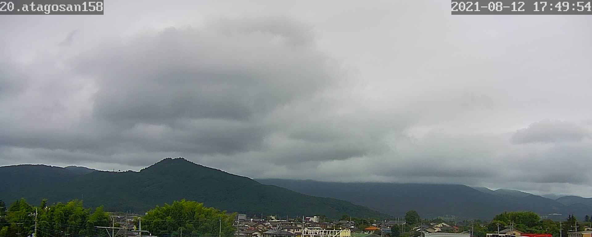 8月12日 　梅雨前線！？　97日目