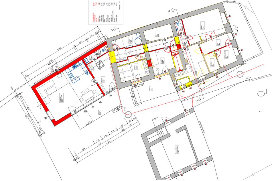 Einfamilienhaus in Gmünd; Bauherr: privat; Baubeginn: 08/2015; Fertigstellung: in Arbeit