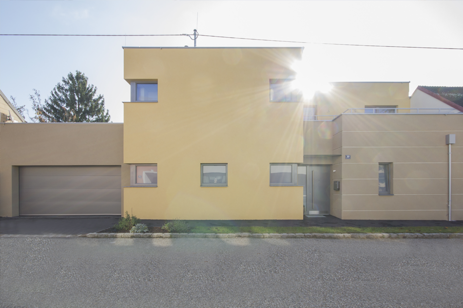 Einfamilienhaus in Deutsch Wagram; Bauherr: privat; Baubeginn: 7/2014; Fertigstellung: 09/2015